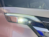 LEDヘッドライト装備!夜間くらい道でも明るく照らしてくれるので安心です!