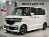 全国納車可 第三者機関証明書付 最長5年保証 ワンオ-ナ- ナビVXM-214VFi TV Rカメラ CD録音 BTオ-ディオ DVD ETC装備のN-BOXカスタム G・Lホンダセンシング入庫!