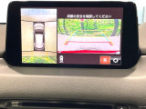 【360&deg;ビューモニター】専用のカメラにより、上から見下ろしたような視点で360度クルマの周囲を確認することができます☆死角部分も確認しやすく、狭い場所での切り返しや駐車もスムーズに行えます。