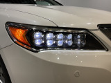 LEDヘッドライトで夜道も安心!