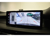 バックカメラに加えて360度カメラもございます。