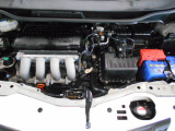 自慢のエンジンはパワードbyHONDAです。精度とバランスにこだわって、低回転からスムースなパワーを発揮します。