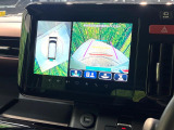 【全方位モニター用カメラ】専用のカメラにより、上から見下ろしたような視点で360度クルマの周囲を確認することができます☆死角部分も確認しやすく、狭い場所での切り返しや駐車もスムーズに行えます。