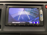 バックモニター付きで、車庫入れやバック時の後方確認をサポート。