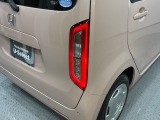 視認性がいいテールランプ。後続車にも存在をアピール。