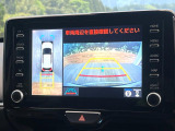 【パノラミックビューモニター】専用のカメラにより、上から見下ろしたような視点で360度クルマの周囲を確認することができます☆死角部分も確認しやすく、狭い場所での切り返しや駐車もスムーズに行えます。