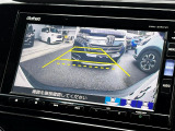 バックカメラのお写真です。駐車が苦手な方でも楽に駐車が行えますね♪