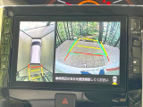 【パノラマモニター】専用のカメラにより、上から見下ろしたような視点で360度クルマの周囲を確認することができます☆死角部分も確認しやすく、狭い場所での切り返しや駐車もスムーズに行えます。