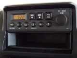FM・AMラジオを搭載しています。