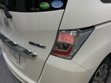 視認性がいいテールランプ。後続車にも存在をアピール。
