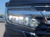 LEDヘッドライトが安全な夜間走行をサポートしてくれます♪照射範囲が広くなるので前方視界が全体的に明るくなり、夜間走行をしっかりアシスト♪