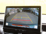 車庫入れもお任せのバックカメラ付き!