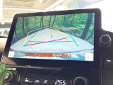 【バックカメラ】駐車時に後方がリアルタイム映像で確認できます。大型商業施設や立体駐車場での駐車時や、夜間のバック時に大活躍!運転スキルに関わらず、今や必須となった装備のひとつです!
