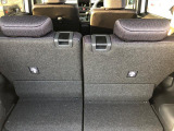 荷室空間も広く、シートアレンジもできるので使い分けできます。