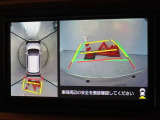 バックガイドモニターを装備しています、車庫入れもラクラクです。パノラミックビューモニターを搭載しています、上からの画像も表示されます。