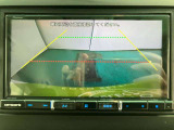 【バックカメラ】死角になりやすい後方もとても見やすいです★車庫入れに自信がない方や縦列駐車が苦手な方にも、おすすめな機能★