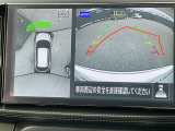 360&deg;周りがチェックできるアラウンドビューモニターをミラーに映すことができます