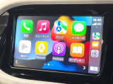 ●Apple Car Play:スマホとの有線接続で、ナビ・オーディオ再生などスマホのアプリ機能が画面でも使える便利機能です!