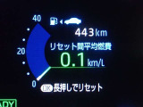 メーター内インフォメーション