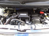 自慢のエンジンはパワードbyHONDAです。精度とバランスにこだわって、低回転からスムースなパワーを発揮します。