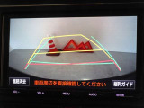 バックガイドモニターを装備しています、車庫入れもラクラクです。