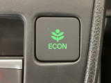 ★ECONスイッチ★ エコドライブを加速しよう!スイッチをONにすると、運転の仕方によるロスを抑え込み燃費をよくするようクルマが頑張ります(*^ー^*)燃費向上にチャレンジ♪