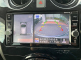 【アラウンドビューモニター】専用のカメラにより、上から見下ろしたような視点で360度クルマの周囲を確認することができます☆死角部分も確認しやすく、狭い場所での切り返しや駐車もスムーズに行えます。