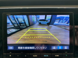 【バックカメラ(3モード)】視点を切り替えて後方を確認でき、駐車や車庫入れも安心です。