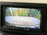 【バックカメラ】駐車時に後方がリアルタイム映像で確認できます。大型商業施設や立体駐車場での駐車時や、夜間のバック時に大活躍!運転スキルに関わらず、今や必須となった装備のひとつです!