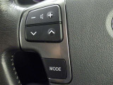 ステアリングスイッチ装備!運転しながら手元でオーディオの操作などができます。