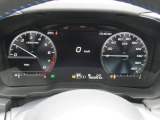 12.3インチフル液晶メーター。運転に必要な情報をわかりやすく表示しています。
