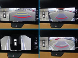 360度シースルーVIEWモニターで狭い駐車場も安心です。