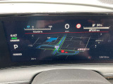 メーターにも地図案内が表示できます。