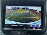 バックカメラも付いています! 運転が不慣れな方でも安心して駐車が可能です!