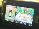 【全方位モニター用カメラ】専用のカメラにより、上から見下ろしたような視点で360度クルマの周囲を確認することができます☆死角部分も確認しやすく、狭い場所での切り返しや駐車もスムーズに行えます。