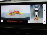 バックガイドモニターを装備しています、車庫入れもラクラクです。パノラミックビューモニターを搭載しています、上からの画像も表示されます。