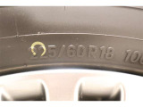 225/60R18   車両装着標準タイヤサイズです。 タイヤのご相談も石川トヨペットカローラにお任せください