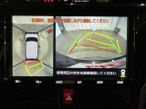 全周囲カメラで危険察知。狭い駐車場でも安心して駐車できます☆