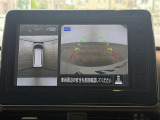 バックカメラとパノラミックビューミニターを搭載しており、狭い駐車スペースでも安心です。