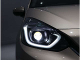 ヘッドライトはLEDなので自分からはもちろん、相手からも視認しやすくなっています。