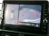 ナビ画面アラウンドビューモニター付、安心安全、全方向、上から見えます。運転が苦手な方安心です。