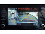 車両を上から見たような映像で、運転席から目視だけでは見にくい車両周辺の状況をしっかり確認できます。