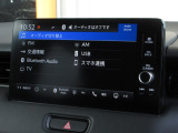 ホンダコネクトディスプレイナビはフルセグ。 ブルートゥースやアップルCarplay、アンドロイドAutoが使えてとっても便利♪