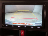 バックモニター付きなので車庫入れの際の後方確認もばっちり♪