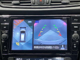 【アラウンドビューモニター】車を上から見下ろしているかのような映像で周囲の状況がひと目で確認、狭い駐車場に駐車するときも安心です♪♪障害物などがあると警告音がなりますので安心して駐車が出来ます★