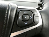 ステアリングスイッチで車両情報を切り替えて必要な情報を確認したりできます。