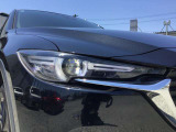 LEDヘッドランプ装備・消費電力が少なく明るいので夜間走行も安心して運転出来ます。