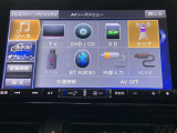 CD,DVD、フルセグテレビが楽しめます。