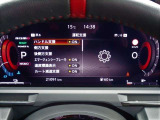 大きくて視認性の良いメーター。
