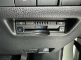 ETC車載器付きです。高速道路の料金所もスムーズに通過できます。